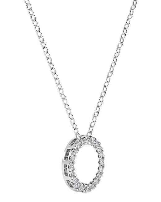 Lab Grown Diamonds Metallic 14K 0.50 Ct. Tw. Lab-Grown Diamond Necklace