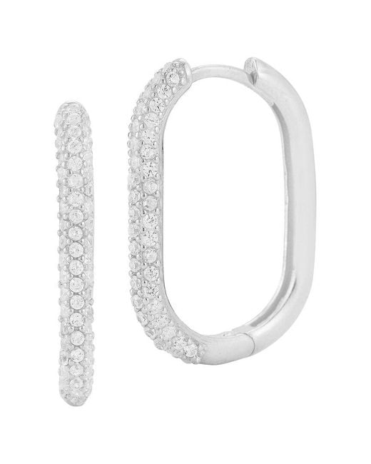Glaze Jewelry White Cz Earrings