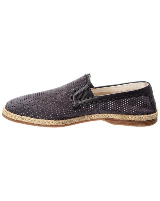 Dolce & Gabbana Blue Suede Loafers for men