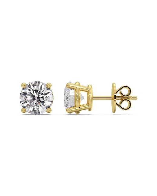 Lab Grown Diamonds White T'Illa 14K 1.00 Ct. Tw. Lab-Grown Diamond Earrings
