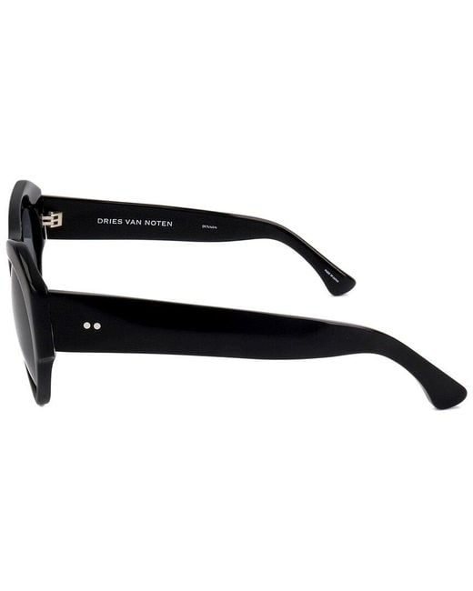 Linda Farrow Black Dvn68l 51mm Sunglasses