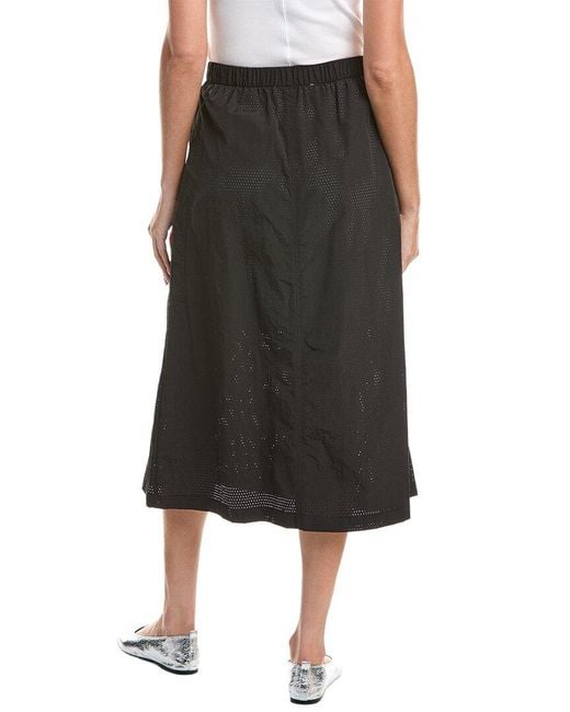 DKNY Black Woven Skirt