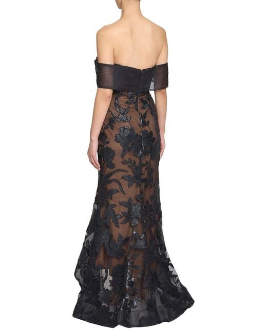 Marchesa Black Gown