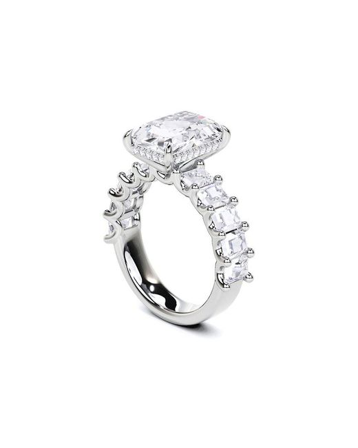 Lab Grown Diamonds White 14K 4.60 Ct. Tw. Lab-Grown Diamond Bridal Ring