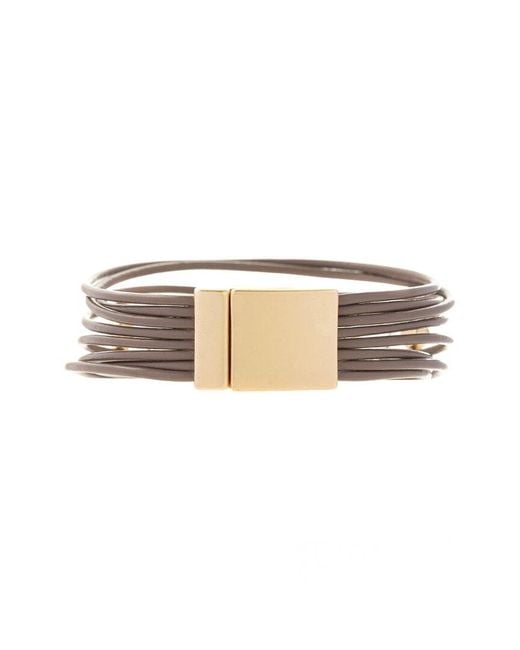 Saachi White Crystal Bracelet