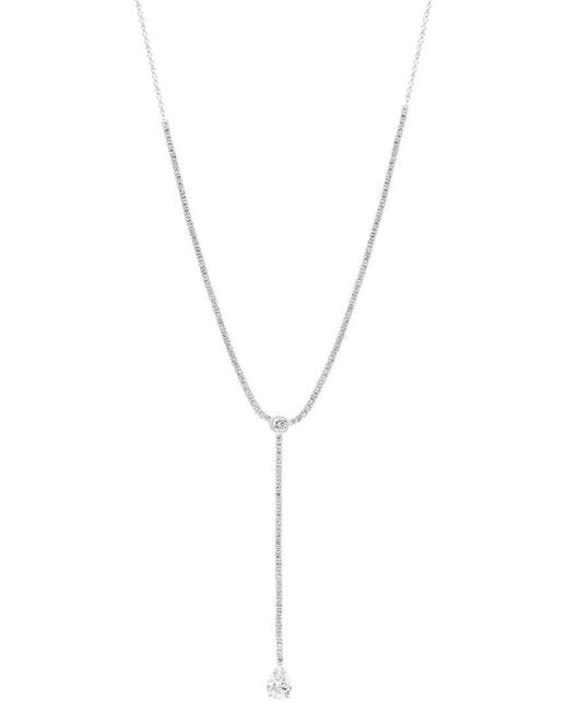 Effy Fine Jewelry Metallic 14K 1.91 Ct. Tw. Lab-Grown Diamond Necklace