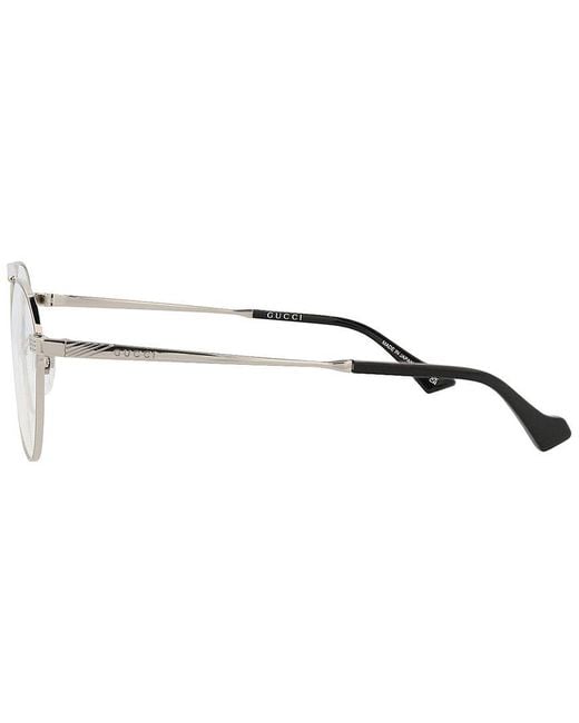 Gucci Metallic Gg0744O 53Mm Optical Frames for men