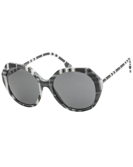 Burberry Gray 55mm Sunglasses