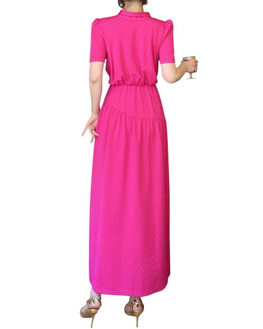 Lanelle Pink Maxi Dress
