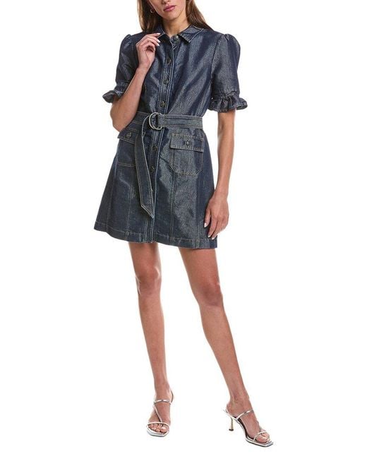 Cinq À Sept Blue Nolita Mini Dress