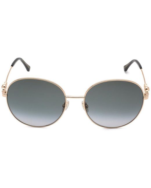 Jimmy Choo Metallic Birdie/s 60mm Sunglasses