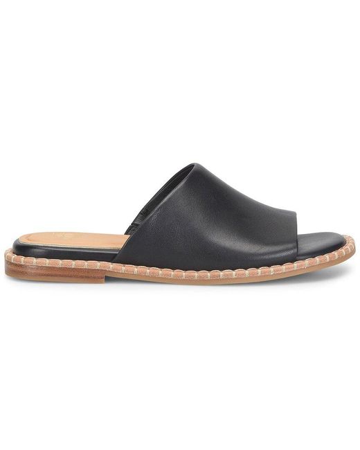 Söfft Black Noble Leather Sandal