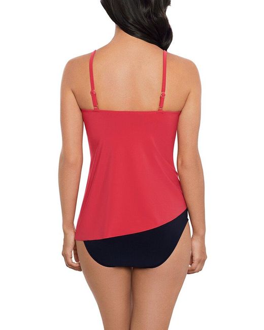 Magicsuitr Red Chain Link Eliza Tankini