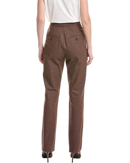 Max Mara Gray Galizia Long Trouser