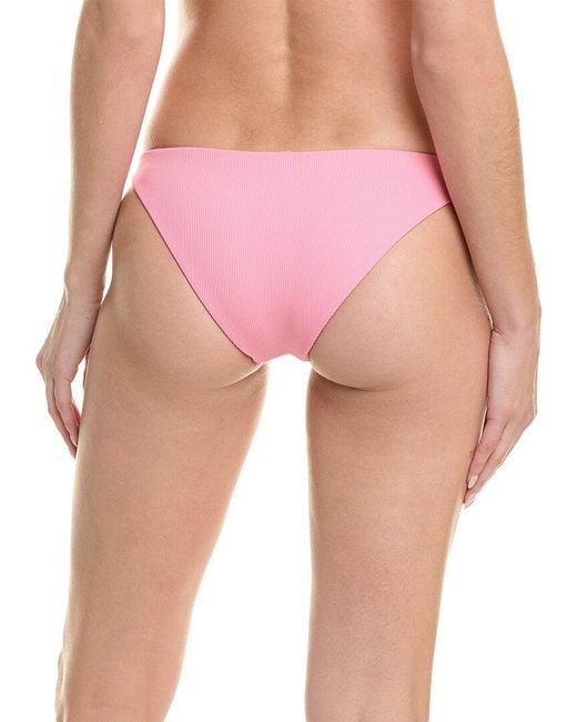 LSPACE Pink L* Camacho Bikini Bottom