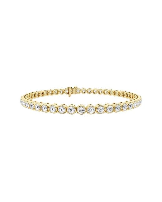 Lab Grown Diamonds White 14K 5.00 Ct. Tw. Lab Grown Diamond Bracelet