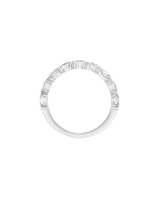 Effy Fine Jewelry White 14K 1.03 Ct. Tw. Lab-Grown Diamond Ring