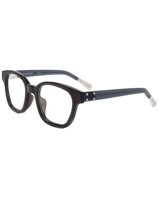 Linda Farrow Black Kris Van Assche By Linda Farrow Kva9 48mm Optical Frames
