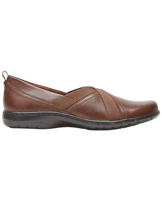 Rockport Brown Penfield Leather Casual Shoe