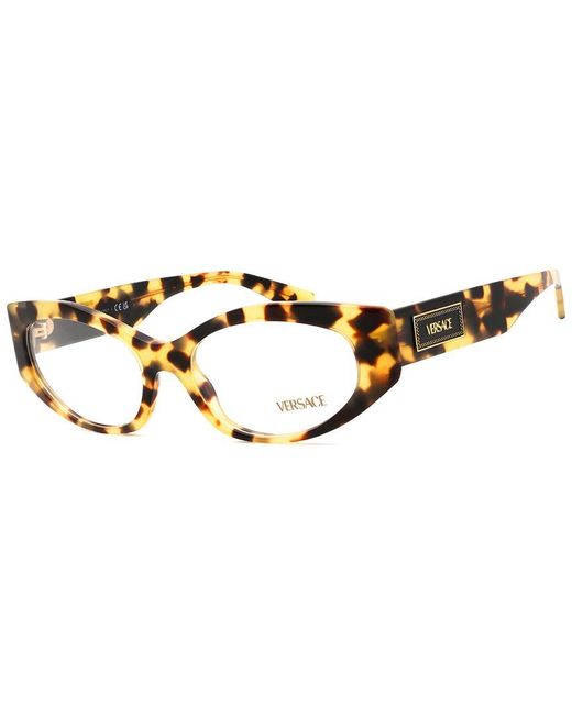 Versace Brown 53Mm Optical Frames