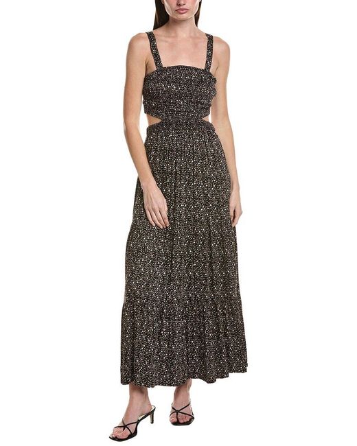 Saltwater Luxe Brown Tank Midi Dress