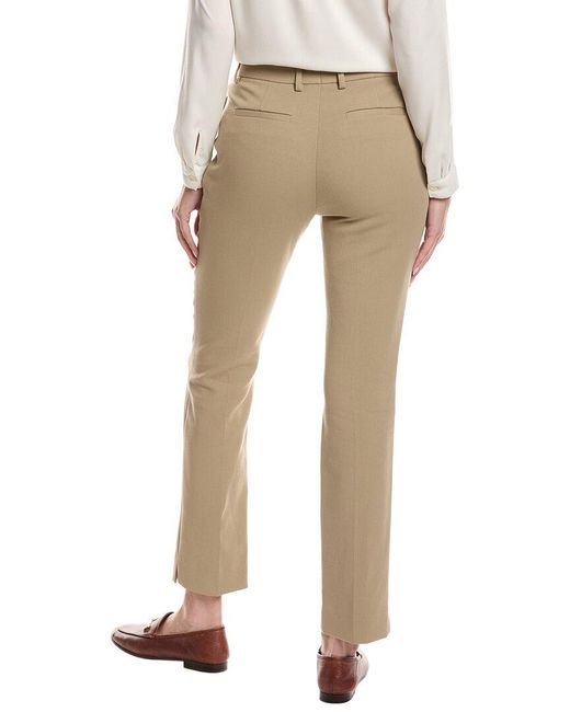 Lafayette 148 New York Natural Manhattan Slim Cigarette Ankle Pant