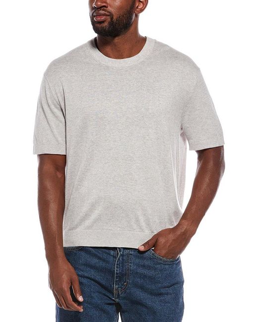 Madewell Gray Crewneck Sweater T-Shirt for men