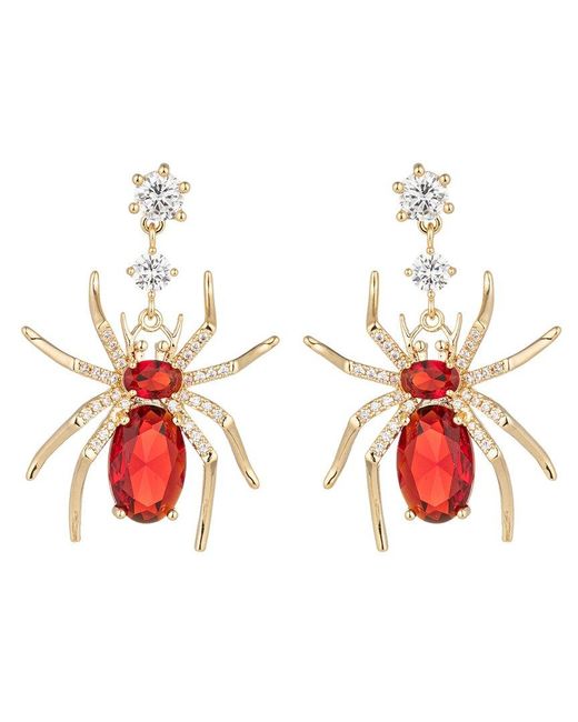 Eye Candy LA White The Luxe Collection Cz Drop Earrings