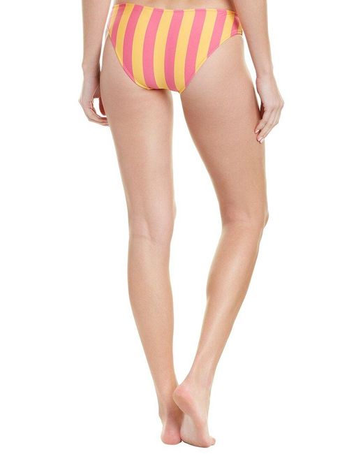 Solid & Striped Orange The Elle Bottom
