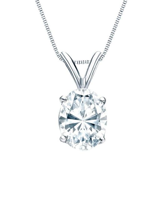 Sabrina Designs Lab Grown Diamonds White 14K 2.50 Ct. Tw. Lab-Grown Diamond Solitaire Pendant