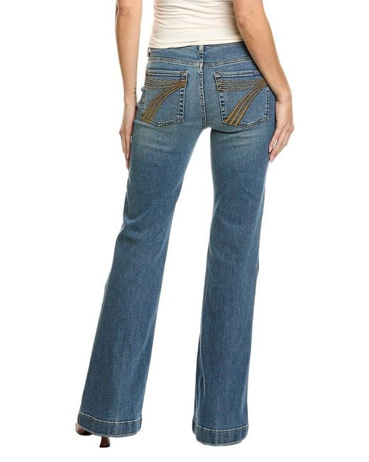 7 For All Mankind Blue Felicity Dojo Jean