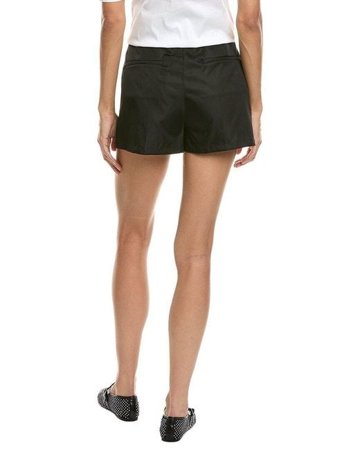 Prada Black Belted Nylon Short