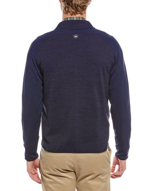 Peter Millar Blue Full-Zip Jacket for men