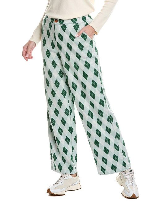 The Upside Green Mara Clubhouse Pant