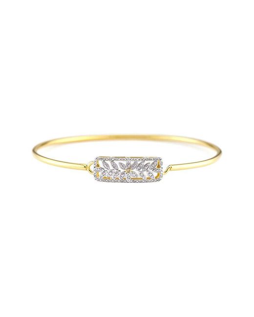 Diamond Select Cuts White 0.10 Ct. Tw. Diamond Thin Bangle Bracelet