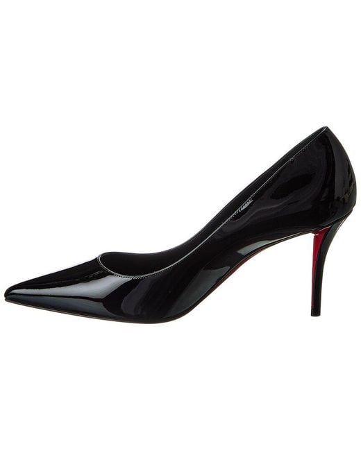 Christian Louboutin Black Miss Z 80 Patent Pump