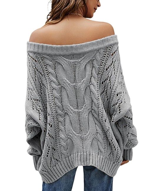 Ariele Tesoro Gray Sweater