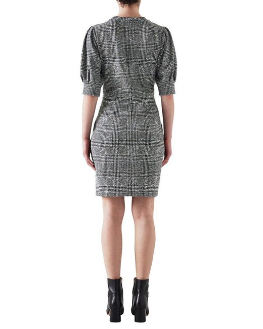L.K.Bennett Gray Phillipa Dress