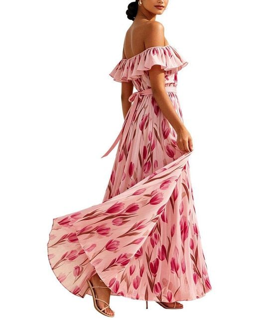 Vincent Pink Maxi Dress
