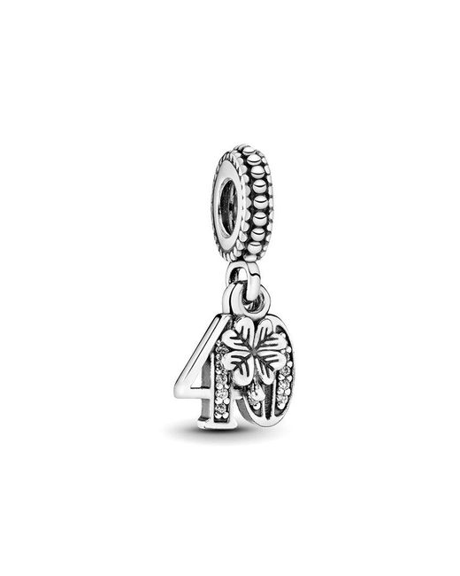 Pandora White Moments Cz Charm