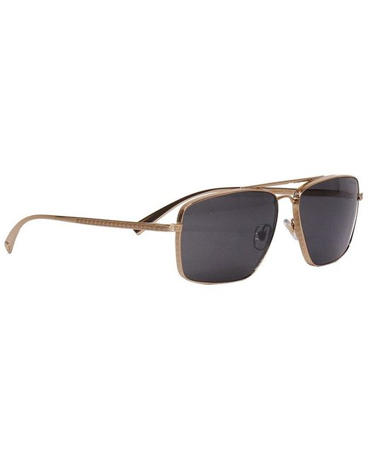 Versace Brown Ve2216 61mm Sunglasses