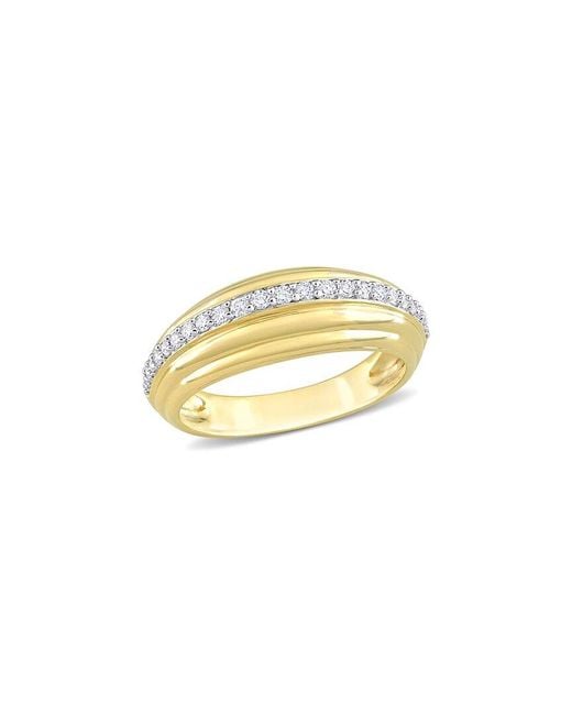 Rina Limor White 14k 0.23 Ct. Tw. Diamond Graduated Ring