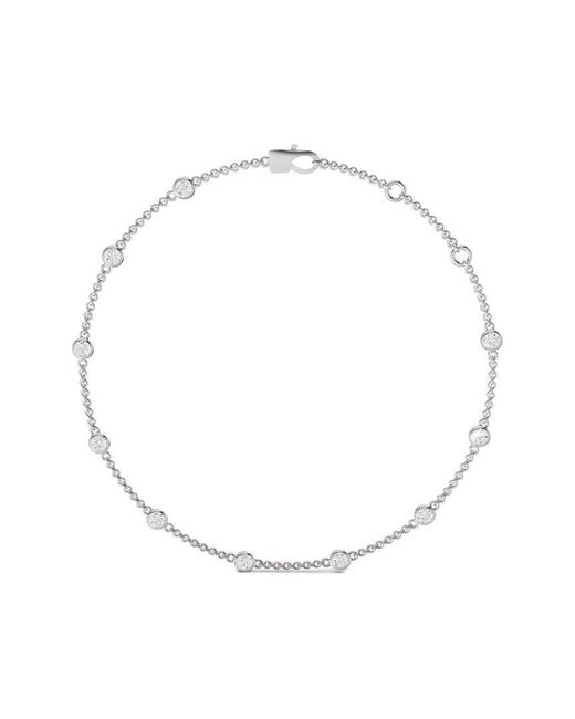 Lab Grown Diamonds White 14K 1.00 Ct. Tw. Lab-Grown Diamond Bracelet