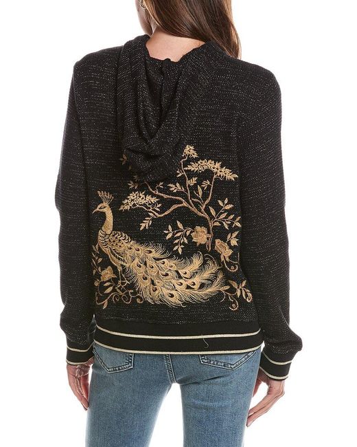 Johnny Was Black Molly Hoodie