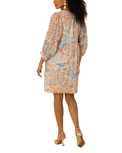 Hale Bob Natural Zelda Mini Dress