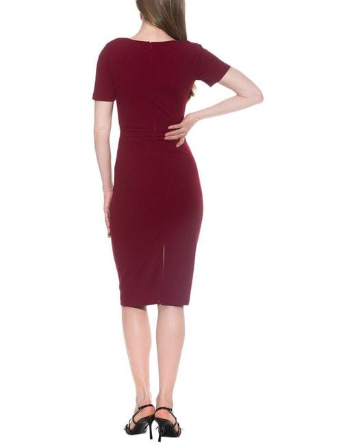 Alexia Admor Red Skylar Sheath Dress