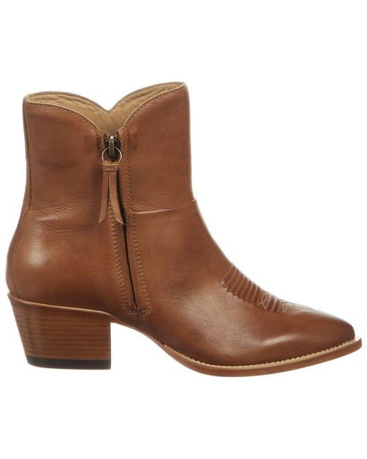 Lucchese Brown Alexis Bootie