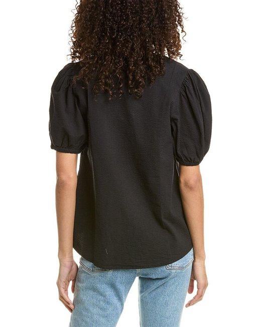 Tommy Bahama Black Nova Wave Seersucker Shirt