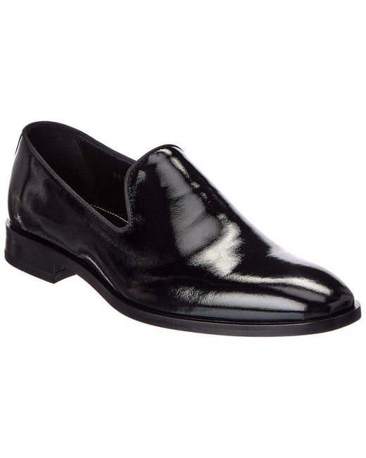 Antonio Maurizi Black Leather Loafer for men