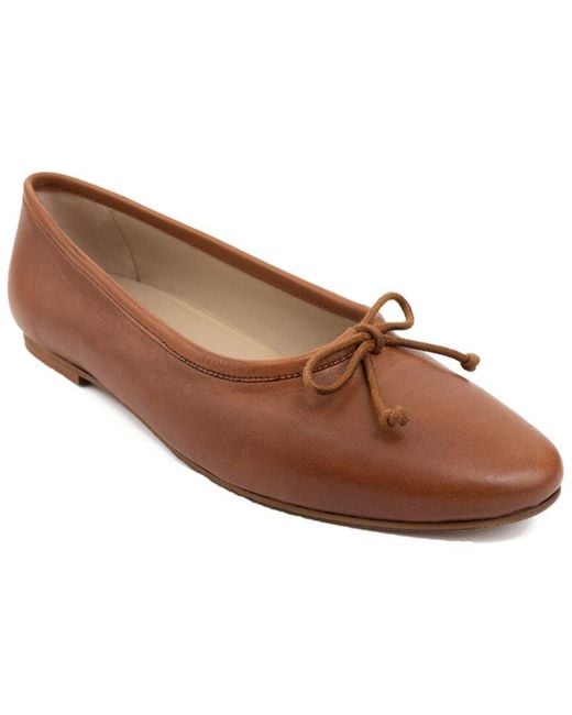 Menina Step Brown Belle Flat